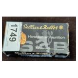 Sellier & Bellot .380 Auto Handgun Ammunition