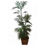 67in Artificial Palm Plant in Wicker Basket