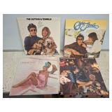 Captain & Tennille Vinyl Album Lot (4)