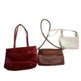 Three Womenï¿½s Handbags