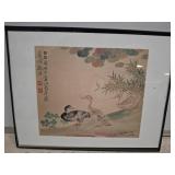 14"ï¿½11" Framed Print of Ducks by Yun Shou-ping
