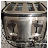 BLACK+DECKER 4-Slice Stainless Toaster