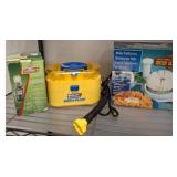 Coleman Lantern, Zuru Pump, Onion Machine Lot