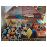 Bluey Playhouse Toy Set with Figures and Car