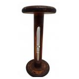 Wooden Spool Timer with Hourglass