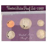 United States Proof Coin Set 1987
