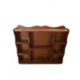 Wooden Wall Shelf Unit 30x24 Inches