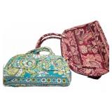 Two Vera Bradley Patterned Bags