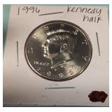 1996 Kennedy Half Dollar Coin
