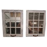 15"ï¿½20" Distressed White Window Frame