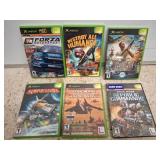 6 Original Xbox Video Games