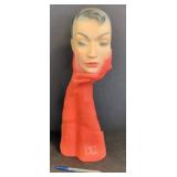 Christian Dior Mannequin Bust Display