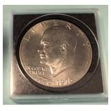 1976 Eisenhower Bicentennial Dollar Coin