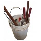 Hand Tools in 5-Gallon Bucket