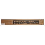 Projection Screen in Original Box 36in width