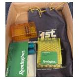 Remington Partial Ammo Boxes and Cartridges