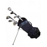 Golf Club Set With Stand Bag Assorted Brands