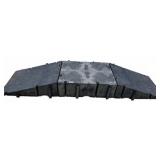 112in Modular Heavy-Duty Plastic Ramp
