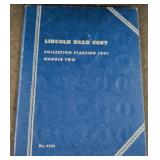 Lincoln Head Cent Album 1941-1961 Partial Set
