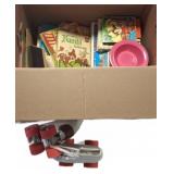 Ladies Chicago Skates and Assorted kid Books