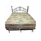 Queen Metal Bed Frame With Mattress