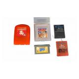 Video Game Lot With Cartridges and Cards