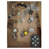 Golf Divot Tools and Ball Markers