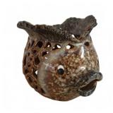 Ceramic Fish-Shaped Decorative Vessel