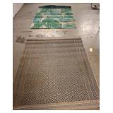 Two Area Rugs: Safavieh Chambord & Leaf Print