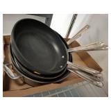 All-Clad Stainless Fry Pan Set