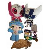 Olympic Mascot Plush Toys and Souvenirs Lot