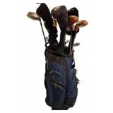 Golf Club Set With Bag, Multiple Brands