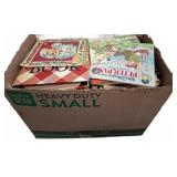 Box Lot of Assorted Cookbooks and Booklets