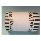 $10 Roll of Half Dollar Coins