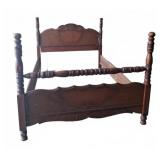 Wooden Full Size Bed Frame, Vietnam