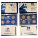 2003 and 2004 US Mint 50 State Quarters Proof