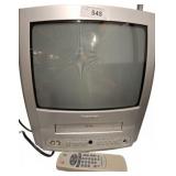 Magnavox MC132EMG/17 TV VCR Combo with Remote