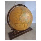 Decorative Desktop Globe With Bronze Tone Atl
