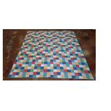 Queen Size Patchwork Quilt with Hamper