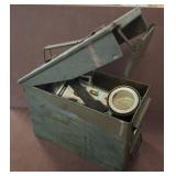 Ammunition Box With Muzzleloader Accessories