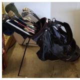 Nike Golf Bag with Mixed Clubs