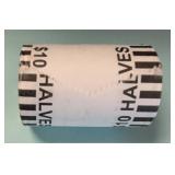 $10 Roll of Half Dollar Coins