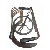 Antique Iron Kitchen Tools