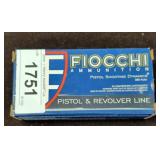 Fiocchi .380 Auto 90gr JHP Ammo, 50 Rounds