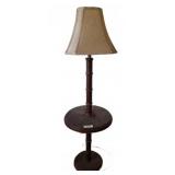 Floor Lamp with Table, 15x52 Inches