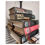 James A. Michener Hardcover Book Collection