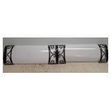 Wall Mount Fluorescent Light Fixture