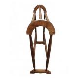 Wooden Quilt or Blanket Rack, 26x8x31 Inches