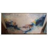 Abstract Canvas Painting, 60x40 Inches