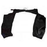 Bonus XXL Genuine Leather Motorcycle Chaps